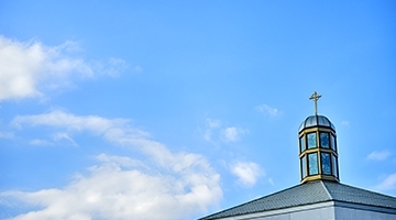 Top of St. Thomas More Church 