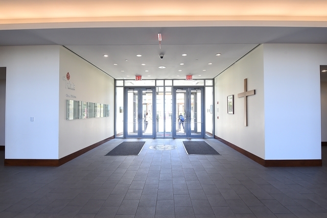 Hallway of D'Angelo Center