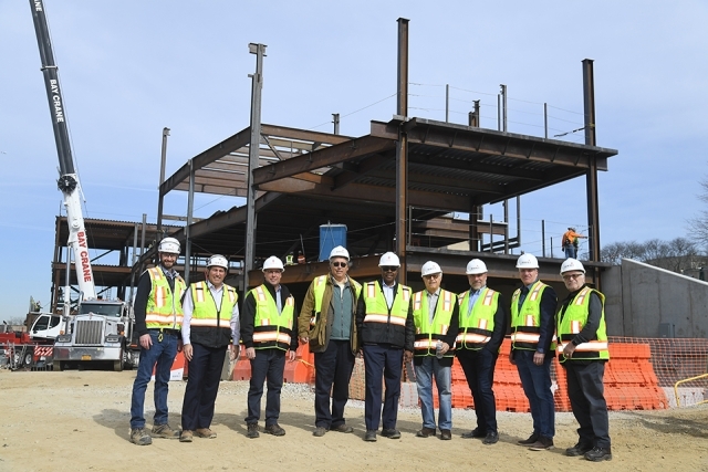 St. John’s University’s New Health Sciences Center Takes Shape: Topping-Off Ceremony Marks New Construction Phase 