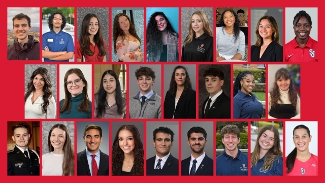 collage of 2024-25 President's Society Students