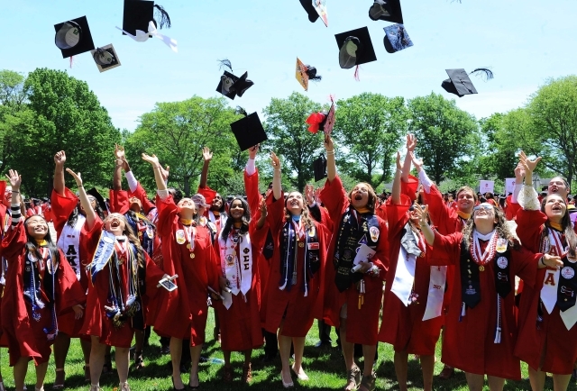 St. John's Students at Commencement