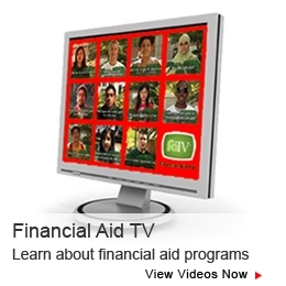 Financial Aid TV Graphic