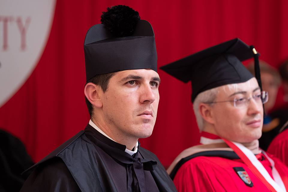 Rome Commencement attendees