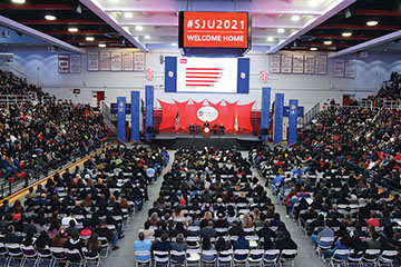 Accepted Students at ASD in Carnesecca Arena