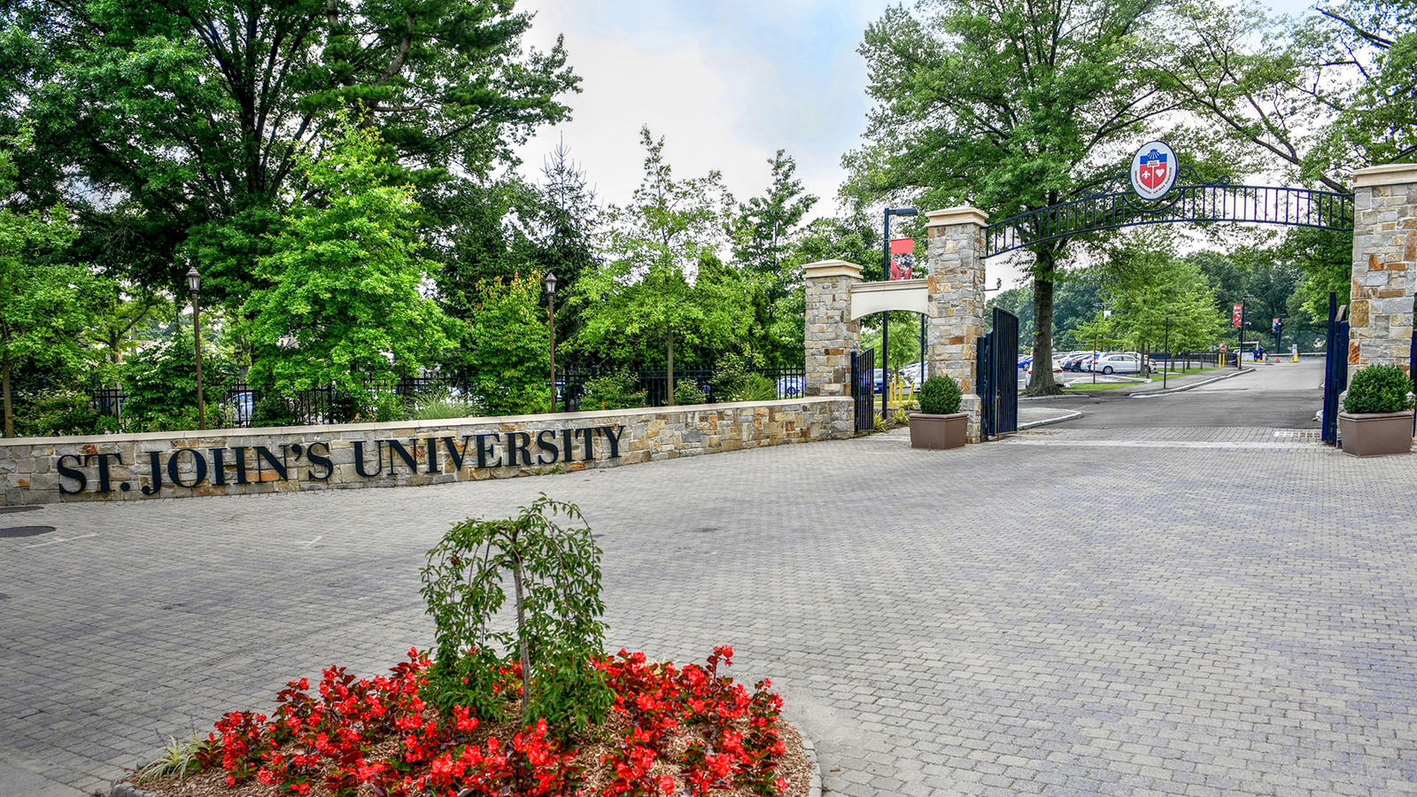 St. Johns Queens Campus Gate