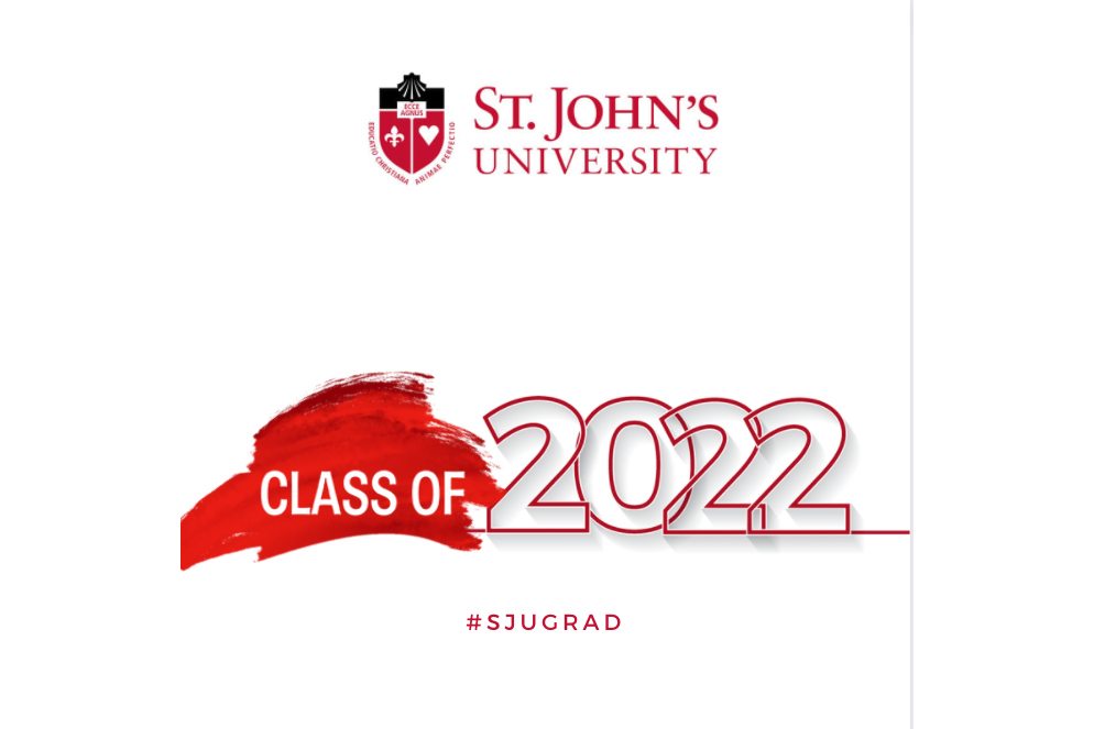 St. John's University Class of 2022 #SJUGrad