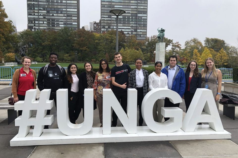 St. John's Students Tour the UN with Vincentian NGO Representative - St John's University News