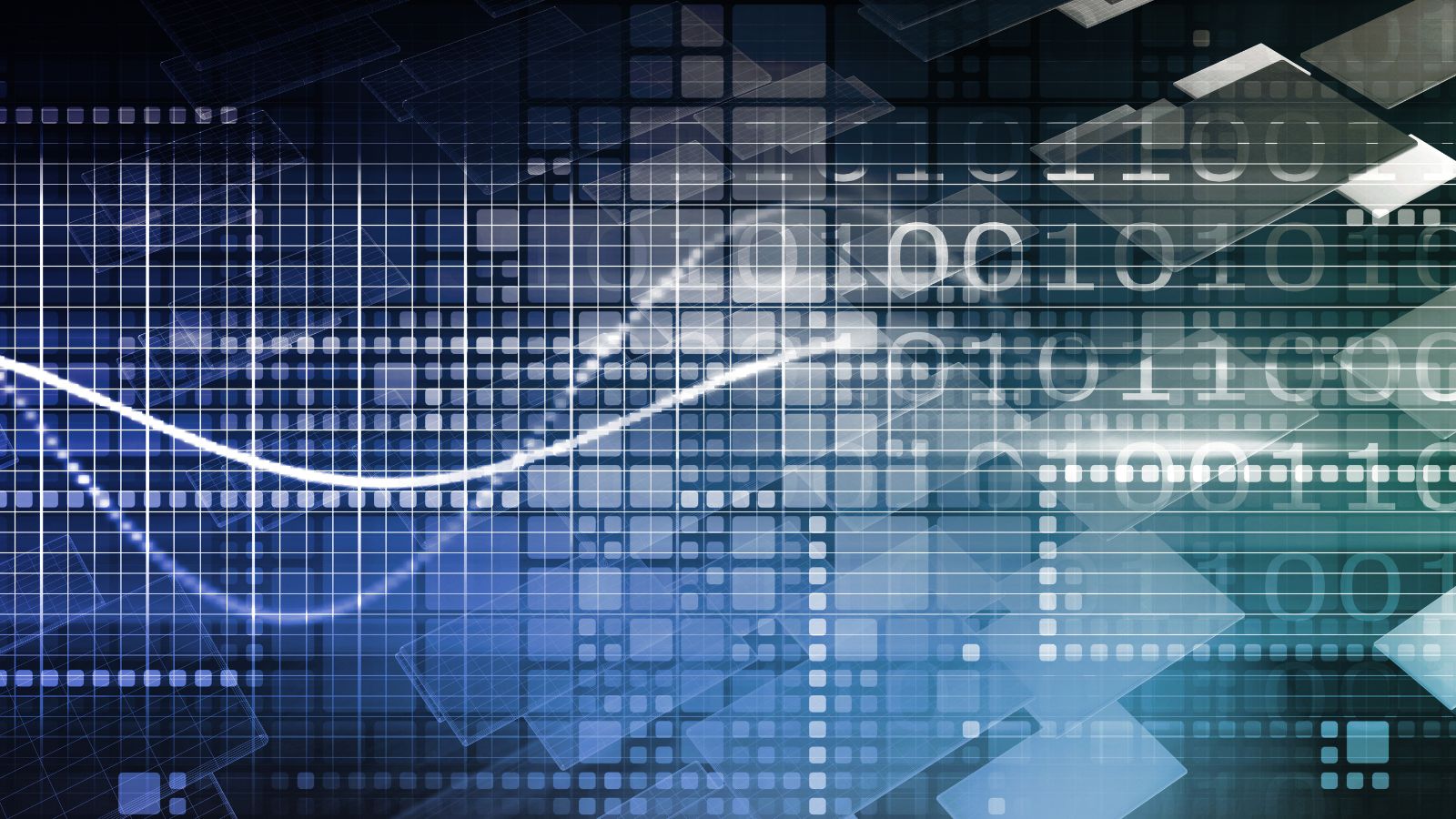 Image of graphs and data visually represented