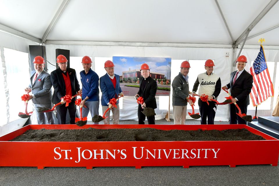 St. John’s University Breaks Ground on New Basketball Facility and ...