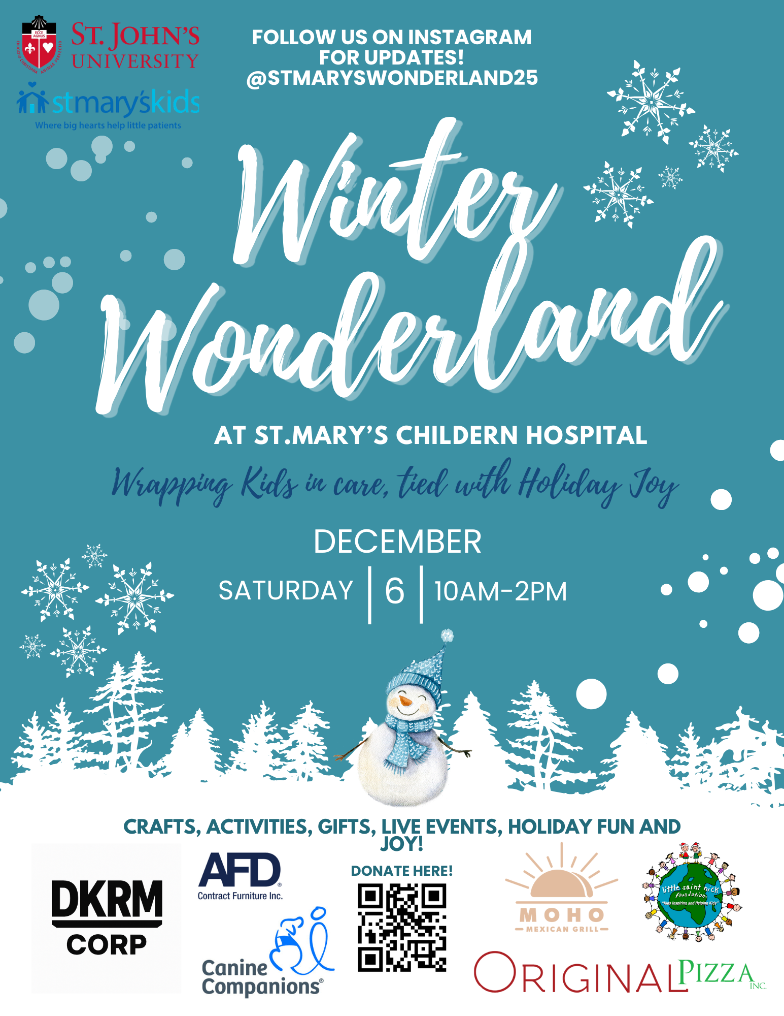 St. Mary's Hospital for Children Winter Wonderland