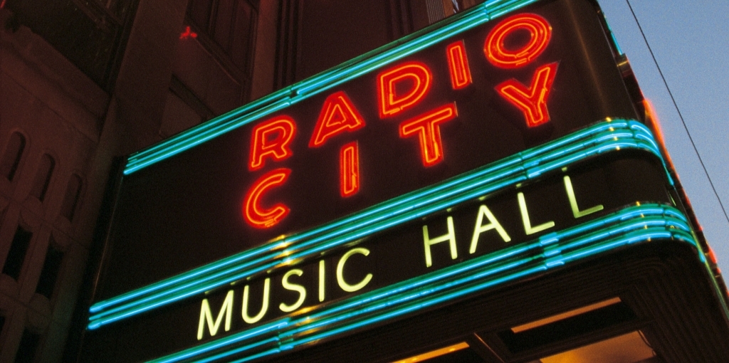 Radio City Musical Hall Sign