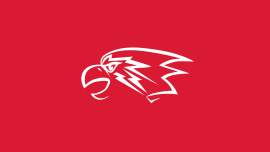 Johnny Thunderbird Head Outline on Red Background