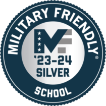 Military Friendly School '23-24 Silver Badge