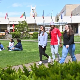 St. John's students on campus 