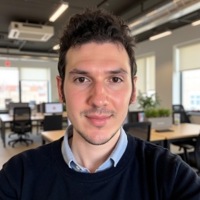 St. John's university headshot of Sam Daniele 