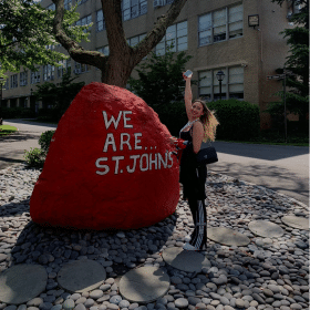 St. john's student on campus