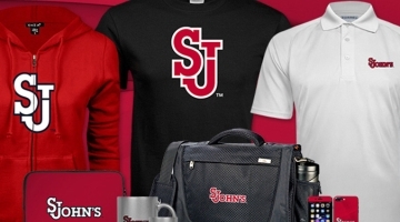 Merchandise with St. John's Logo