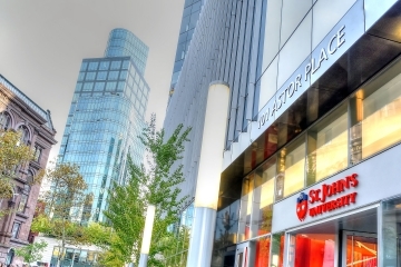 Exterior of 101 Astor Place building