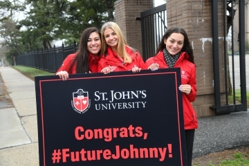 Accepted Student Day on Queens Campus