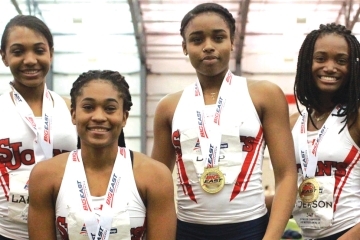 L-R LaForce, Ottley, Diop, Anderson