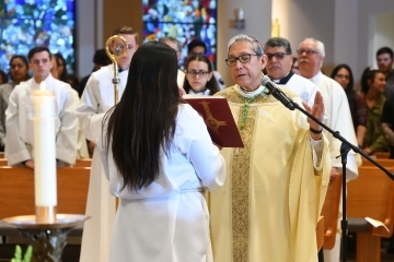 RCIA Ceremony at St. John's University