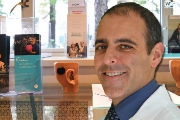 Marc A. D'Aprile close-up in classroom