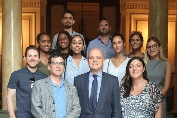 Visit with Turkish Ambassador