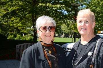 Marilyn (’66Ed, ’96Ed.D.) and Elaine Verna ’54CBA