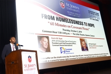 Vincentian chair of Social justice lecture introduction