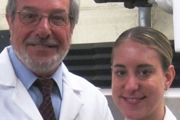 Jessica Placido and professor