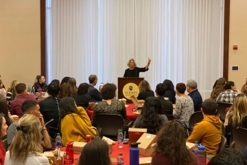 Hon. Janet Difore '81, '17HON addresses 1Ls in Law School's intersession Lawyering course