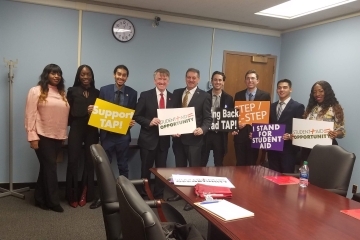 St. John’s Students Bring Advocacy Message to Albany