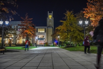 D'Angelo Center at Night