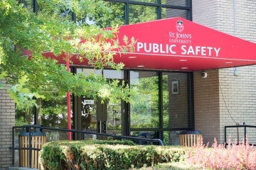Public Safety sign outside building