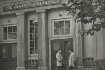University Archives image of St. John's College building