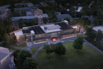 Exterior Health Sciences Center