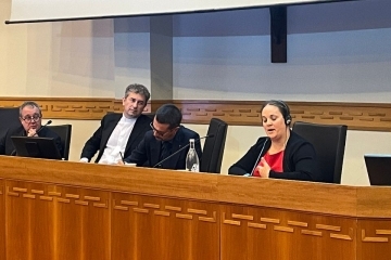 Megan Clarke at the UN