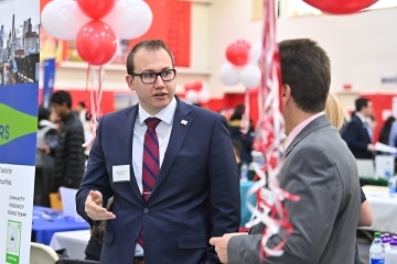 Students and Employers Gather at Spring Career and Internship Expo   