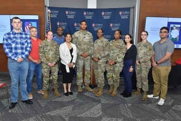 Red Storm Battalion Army ROTC Pays Tribute to Retiring Sergeant