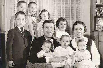 The Bingham Family Portrait from Rockville Center, NY 