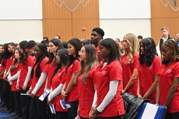 St. John’s University’s Nursing Program Celebrates First Pledge Ceremony