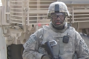 Michael Andrew Hall in Uniform