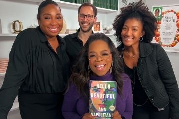 Annastacia Gladston ’17CPS with Oprah