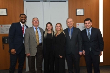 St. John's community members at 2024 Business Plan Competition