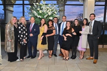 2024 Pharmacy Gala attendees pose for a photo