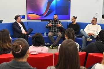 Guest Speaker EURIPIDES PELEKANOS, Founder of Bareburger at St. John's University 