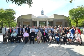 The McCallen Society Celebrates 25 Years of Supporting St. John’s outside St. Thomas More Church