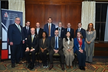 Participants in the Mattone Center for Law and Religion Directors Summit.