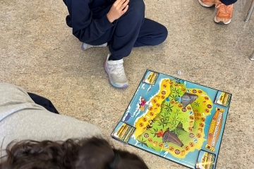 Children at Father Vincent Capodanno Catholic Academy