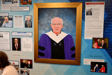 Dean Jerrold Ross Conference Room Unveiled